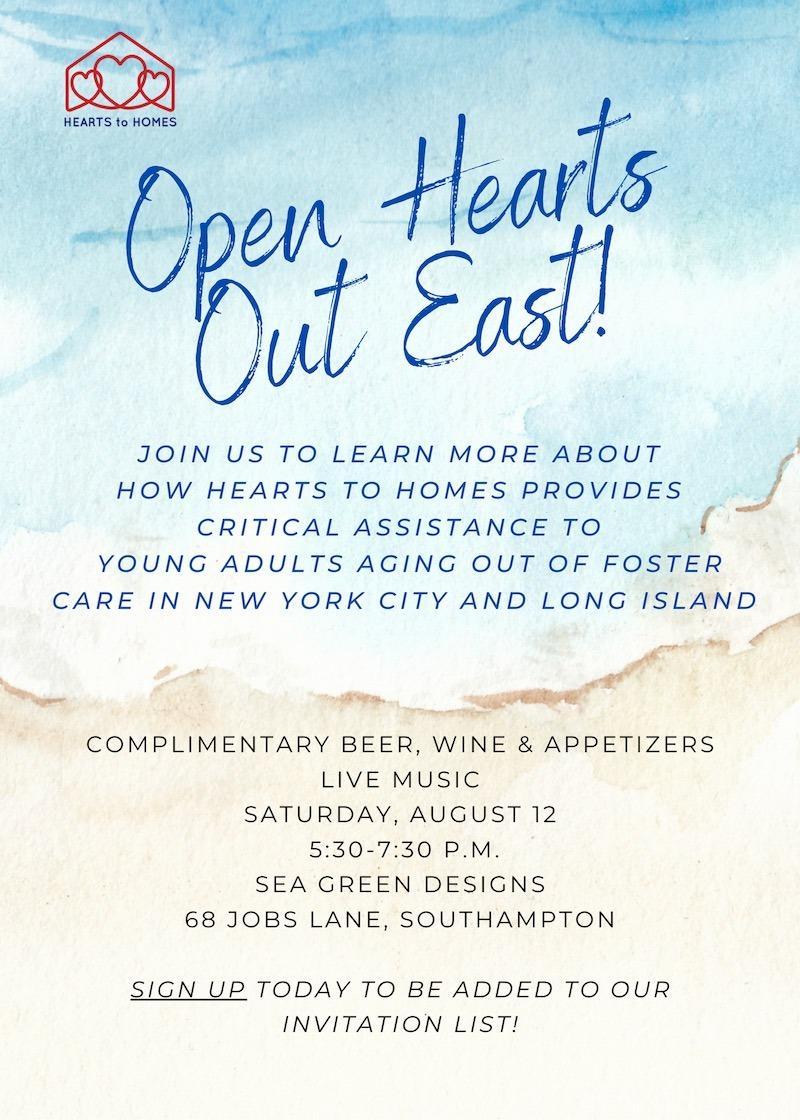 Open Hearts Out East